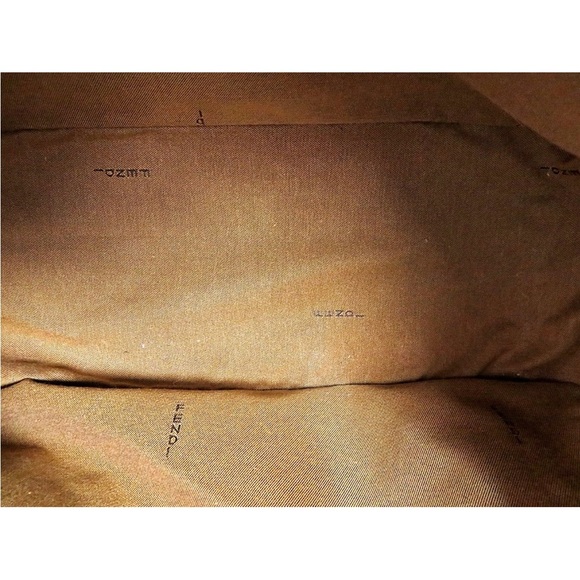 Fendi Black Patent Leather Shoulder Bag with Gold Chain - Picture 11 of 16